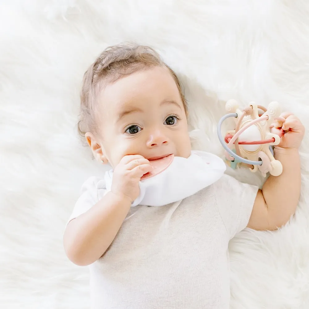 BandaBib with Teether 4-Pack: Ava