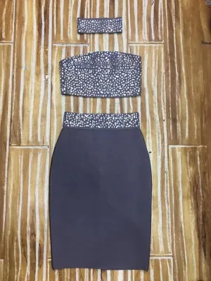 BANDAGE Luxury Diamond Outfit