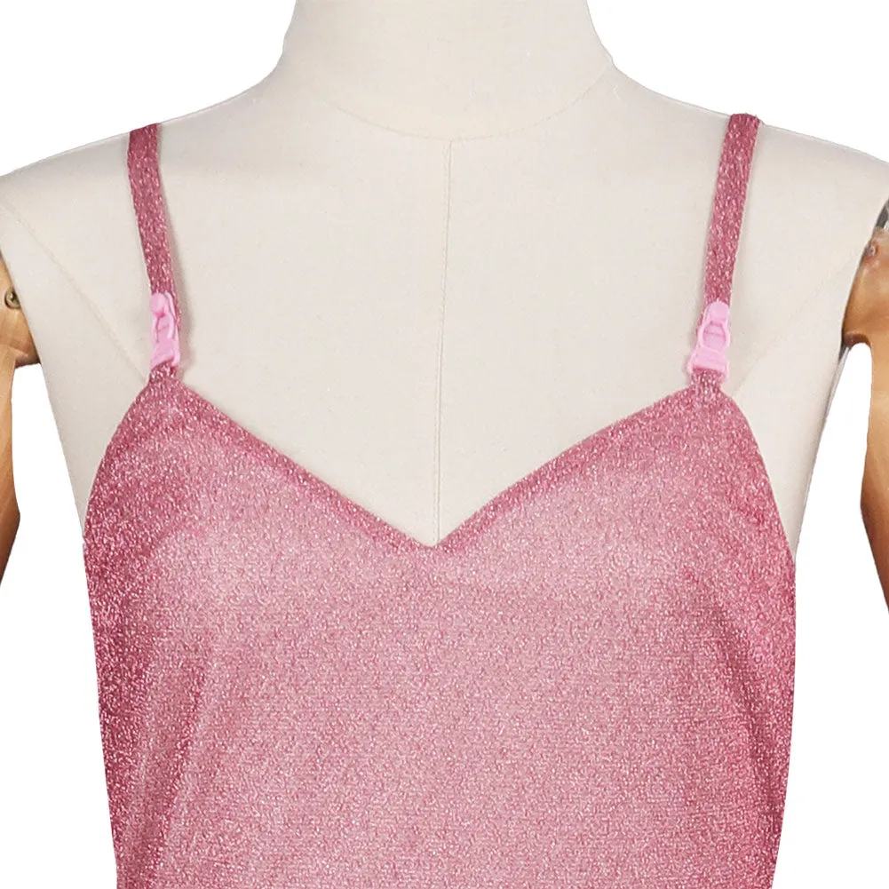 Barbie 2023 Cosplay Costume Pink Dress Halloween Carnival Suit