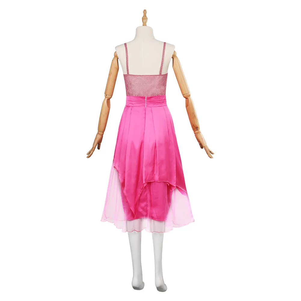 Barbie 2023 Cosplay Costume Pink Dress Halloween Carnival Suit