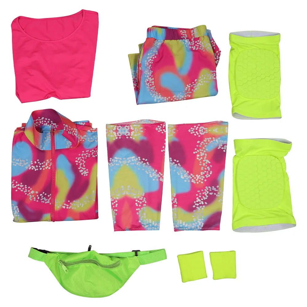 Barbie 2023 Ken Kids Children Beachwear Outfits Cosplay Costume Halloween Carnival Suit