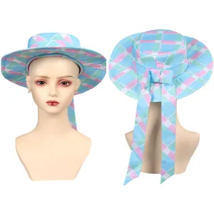 Barbie 2023 Kids Children Girls Cosplay Hat Earings Costume Accessories Outfits Halloween Carnival