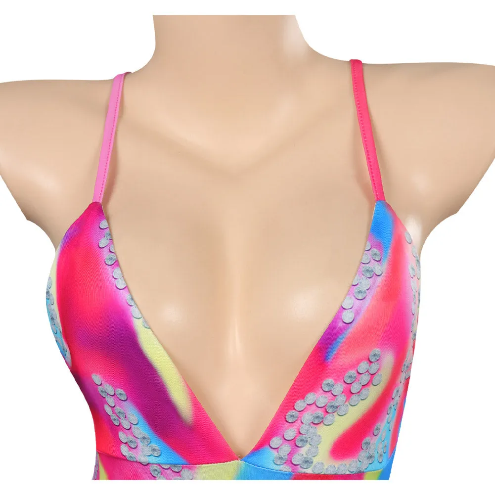 Barbie 2023 Margot Robbie Barbie Swimsuits Cosplay Costume Outfits Halloween Carnival Party Disguise Suit