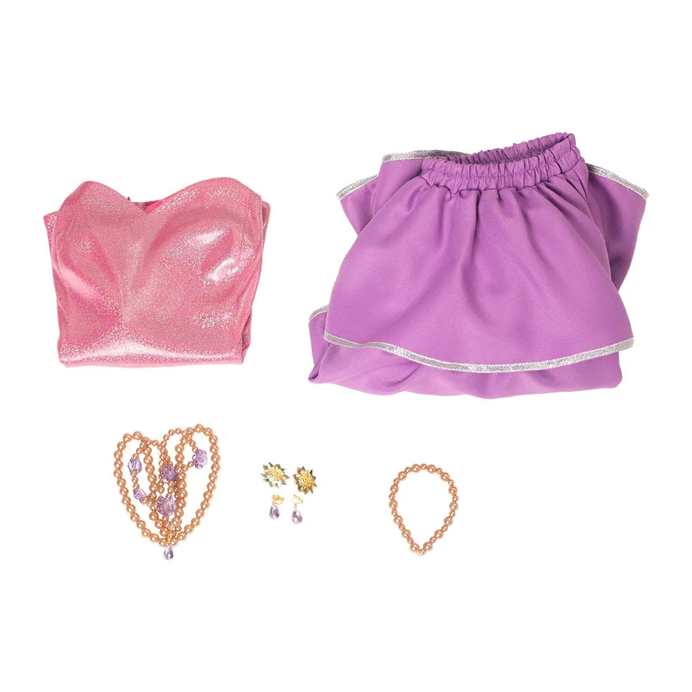 Barbie 2023 Rose Red Cosplay Costume Dress Outfits Halloween Carnival
