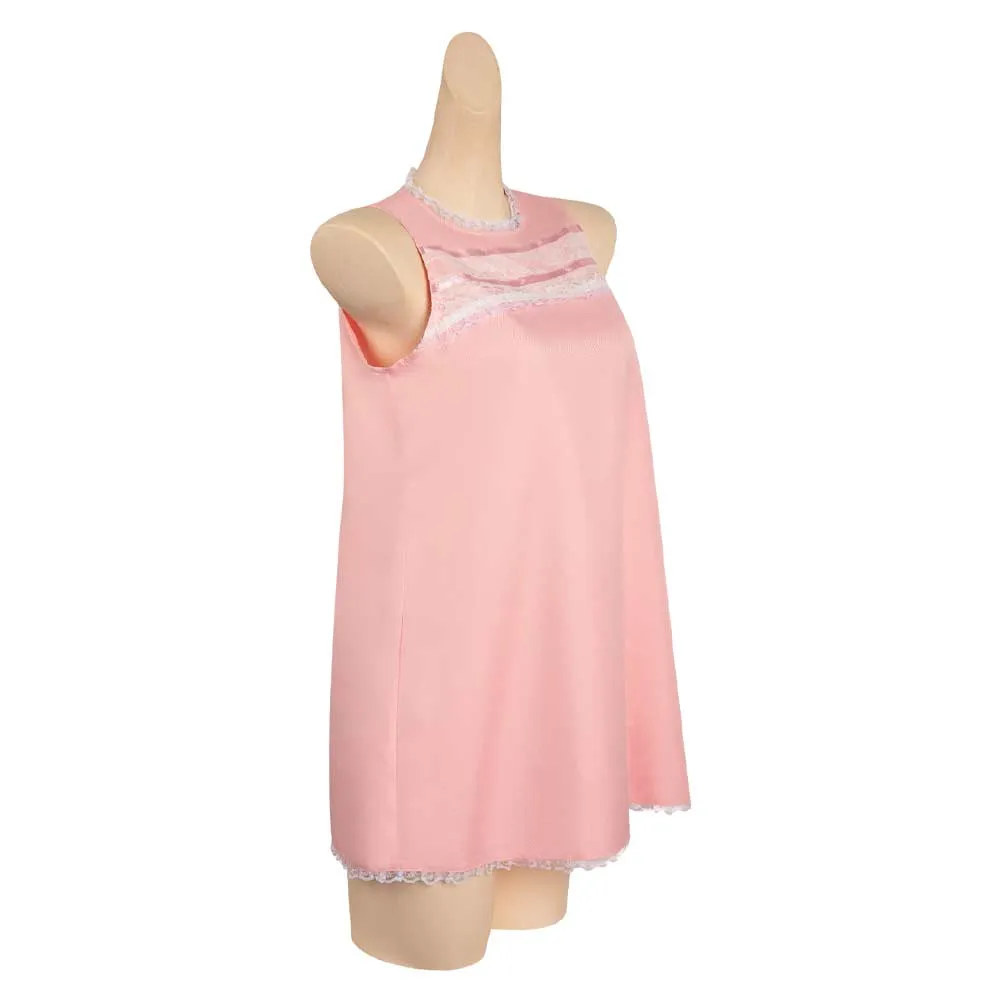 Barbie Cosplay Costume Pink Sleepwear Dress Outfits Halloween Carnival Suit