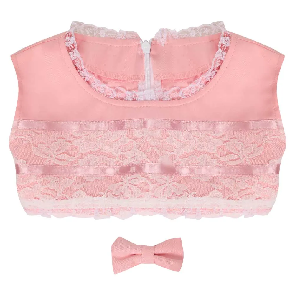 Barbie Cosplay Costume Pink Sleepwear Dress Outfits Halloween Carnival Suit