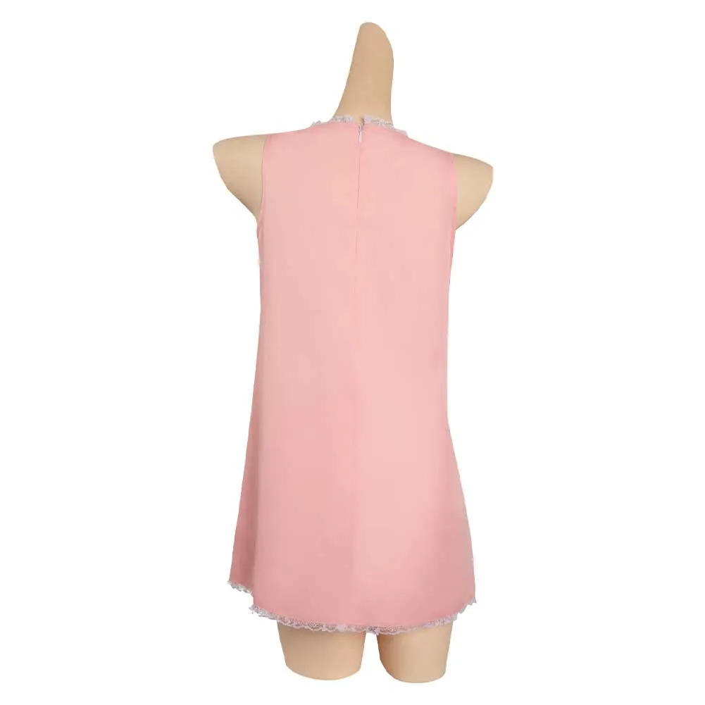Barbie Cosplay Costume Pink Sleepwear Dress Outfits Halloween Carnival Suit