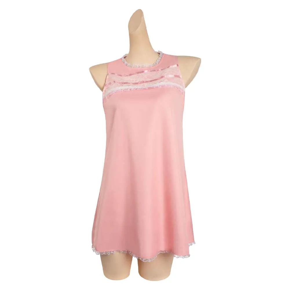 Barbie Cosplay Costume Pink Sleepwear Dress Outfits Halloween Carnival Suit