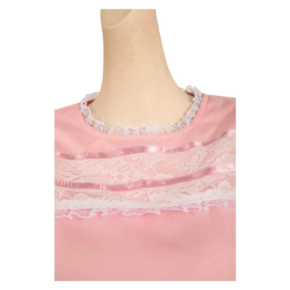 Barbie Cosplay Costume Pink Sleepwear Dress Outfits Halloween Carnival Suit