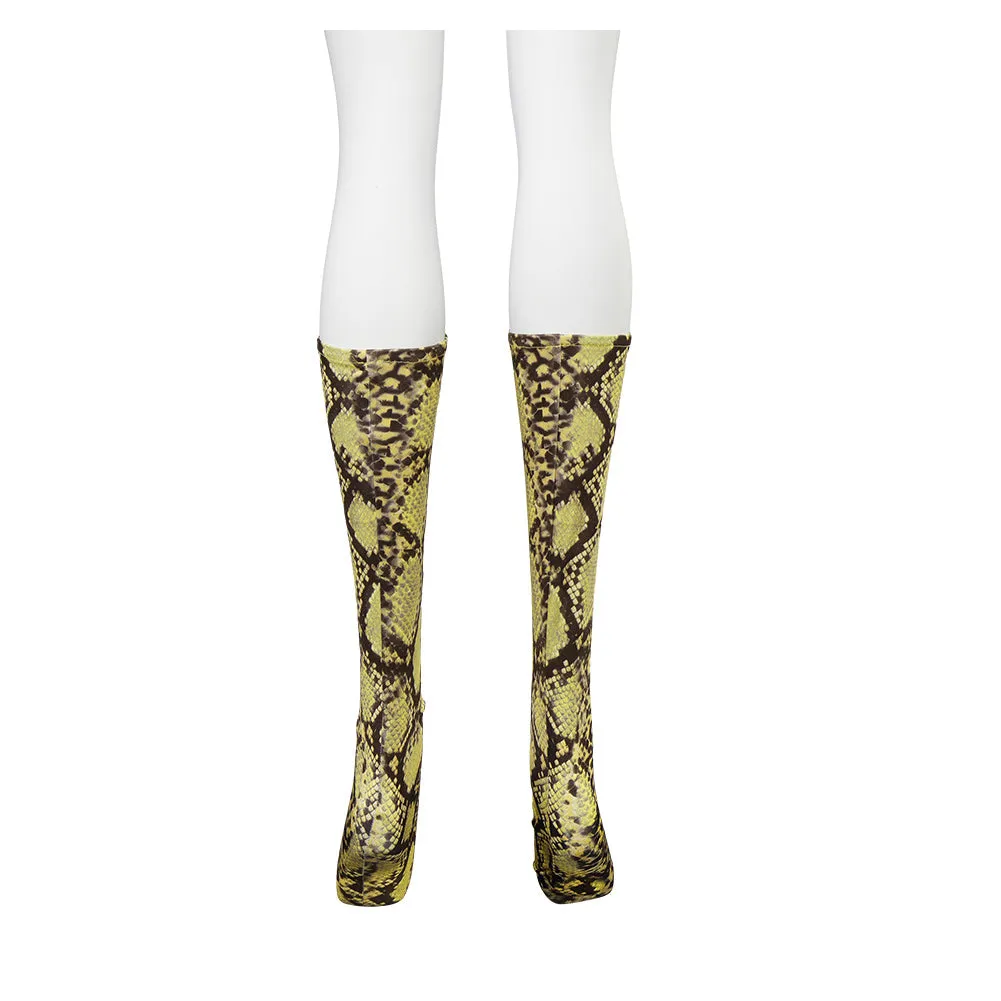 Barbie Cosplay Halloween Carnival Costume Accessories Gifts Serpentine Socks