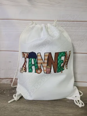 Baseball/Softball Name Tote