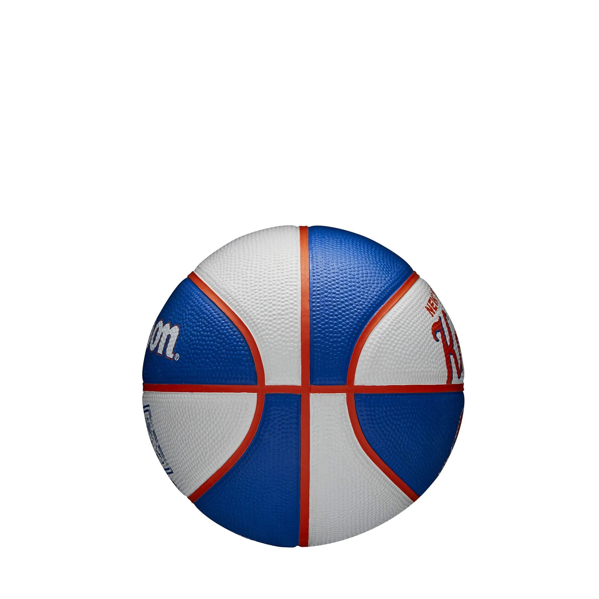 Basketbalová lopta Wilson NBA Team Retro Mini New York Knicks (veľkosť 3)