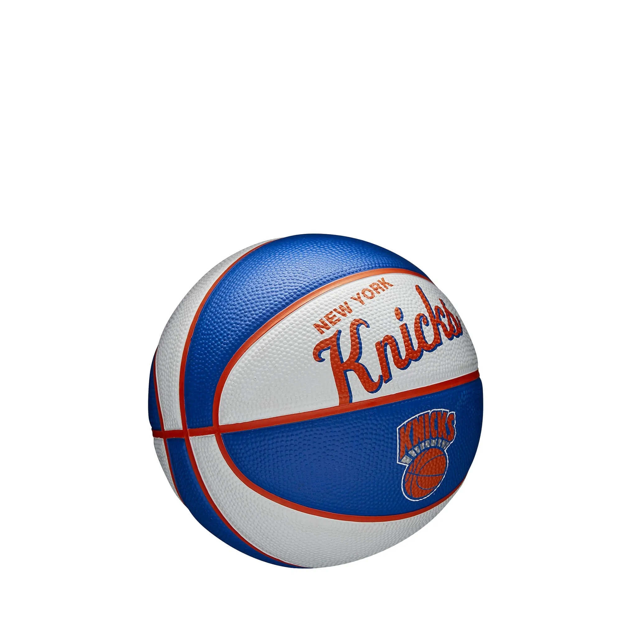 Basketbalová lopta Wilson NBA Team Retro Mini New York Knicks (veľkosť 3)