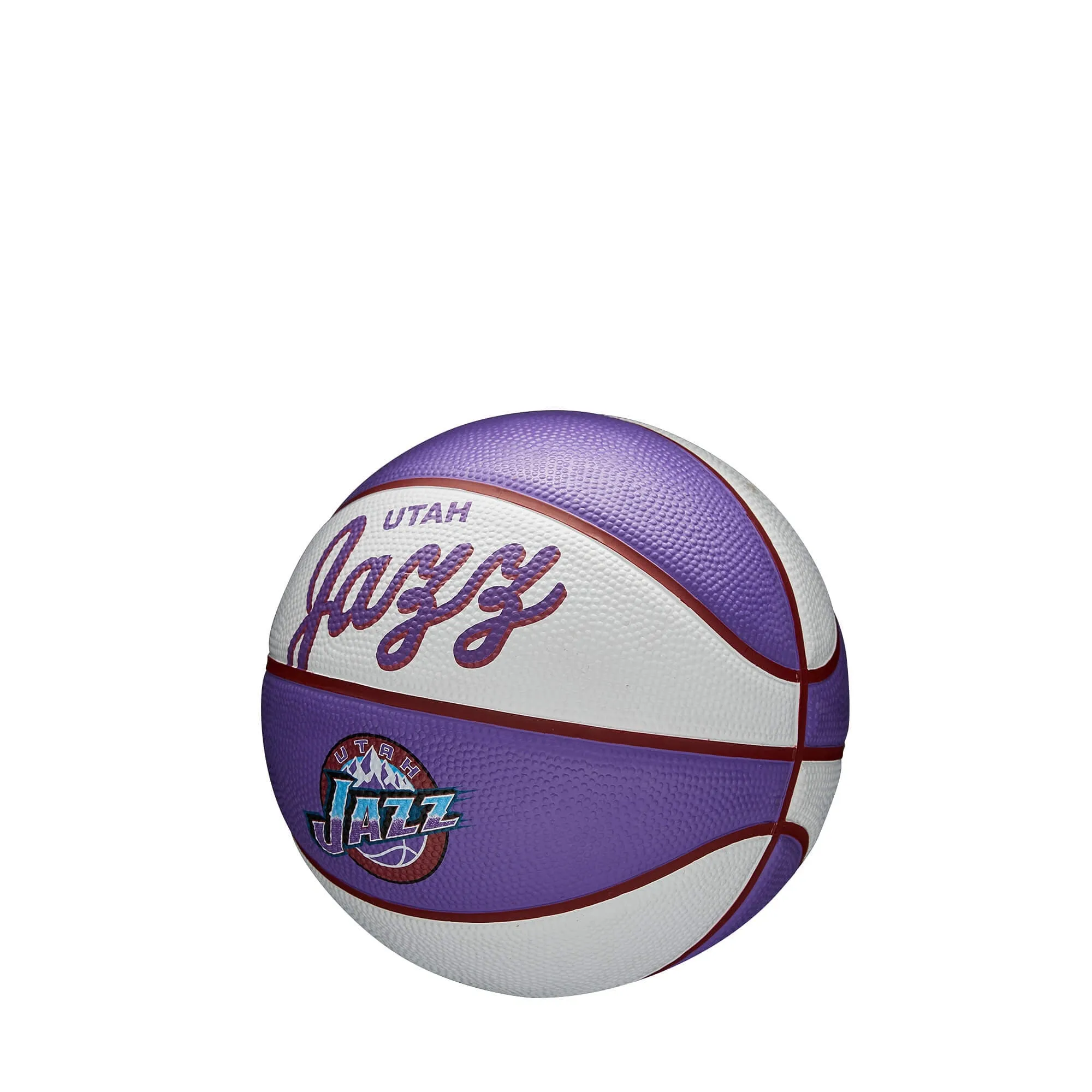 Basketbalová lopta Wilson NBA Team Retro Mini Utah Jazz (veľkosť 3)