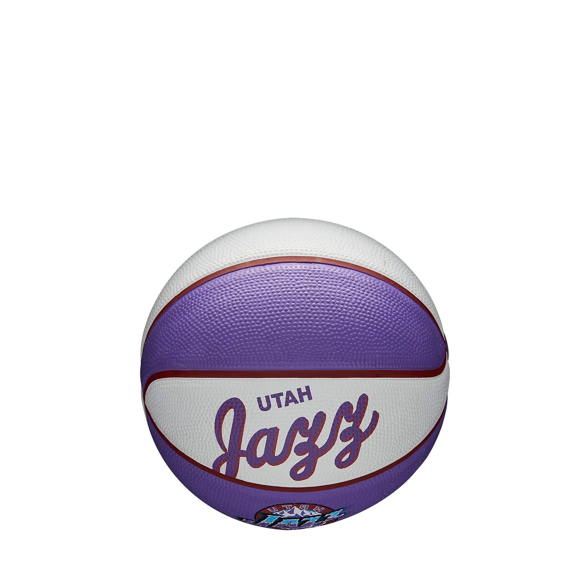 Basketbalová lopta Wilson NBA Team Retro Mini Utah Jazz (veľkosť 3)