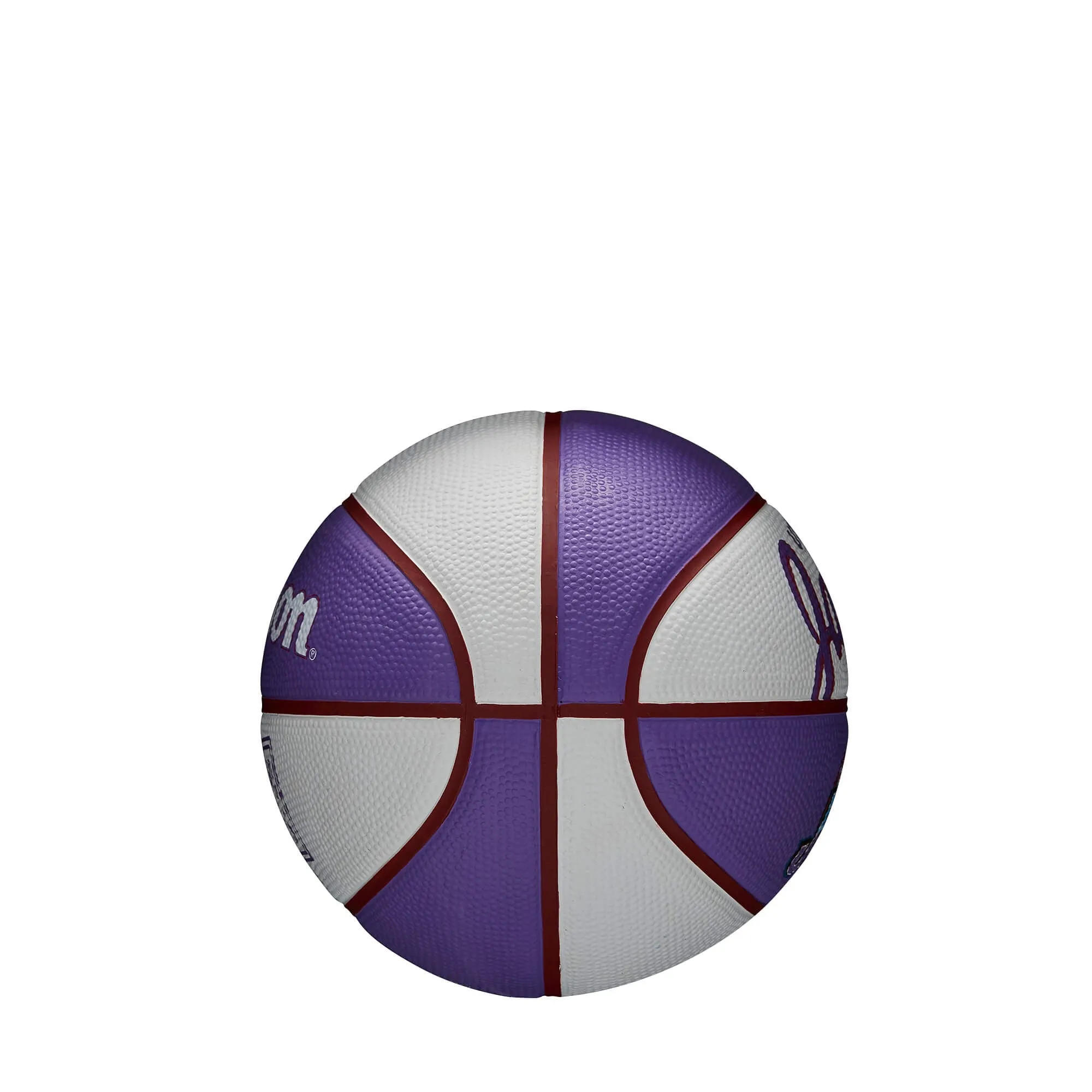 Basketbalová lopta Wilson NBA Team Retro Mini Utah Jazz (veľkosť 3)