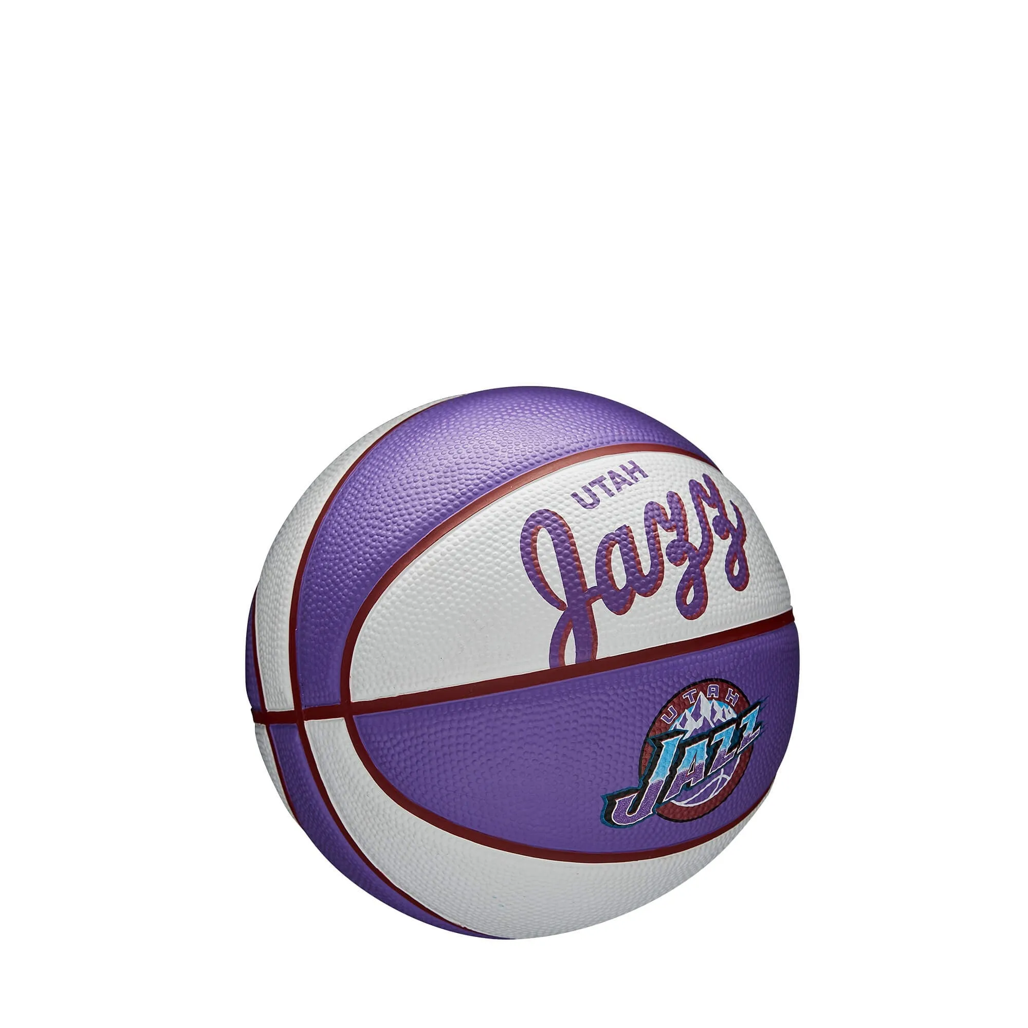 Basketbalová lopta Wilson NBA Team Retro Mini Utah Jazz (veľkosť 3)