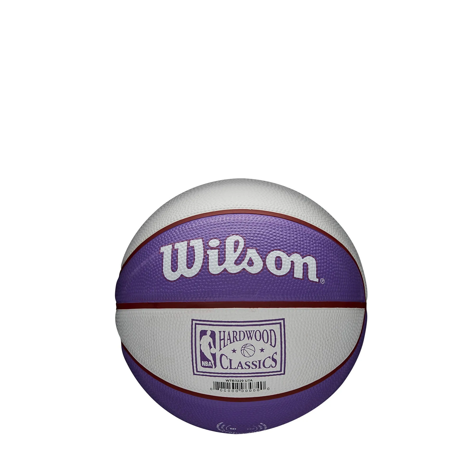Basketbalová lopta Wilson NBA Team Retro Mini Utah Jazz (veľkosť 3)