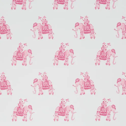 Bazaar - White/Tiki Wallpaper