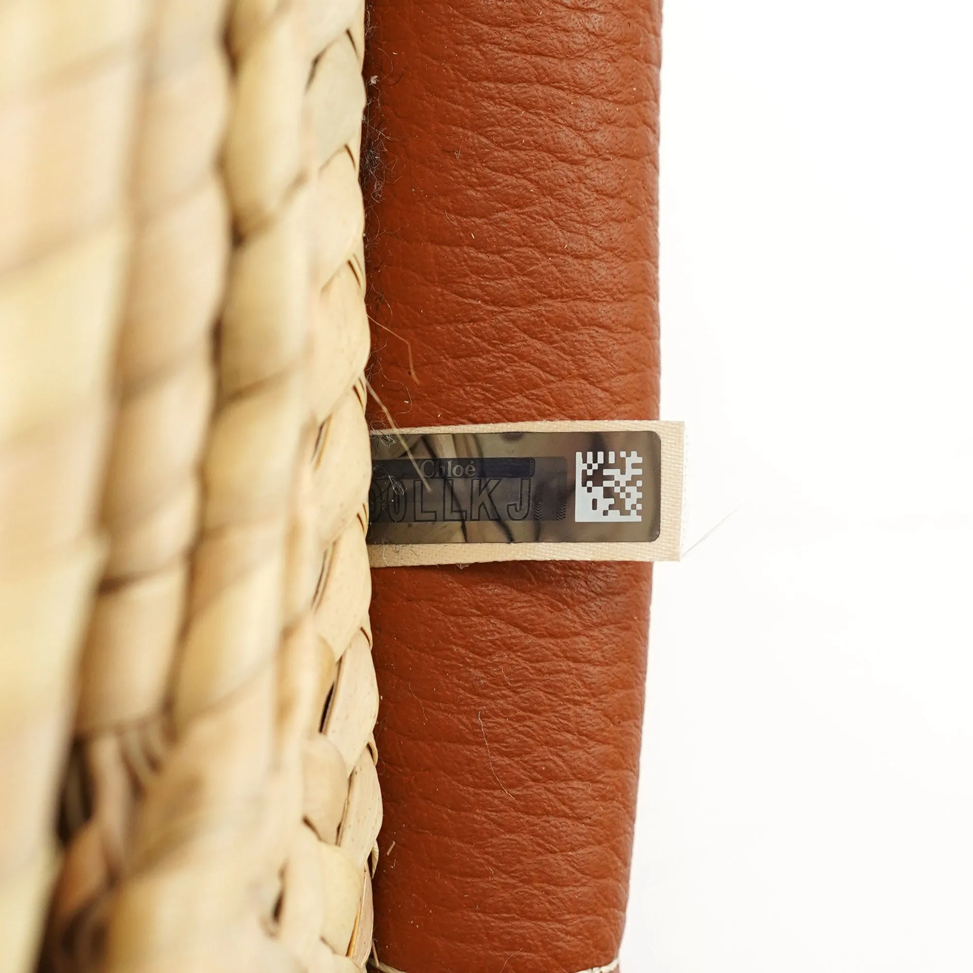 Beige Brown Marcie Basket Crossbody Bag