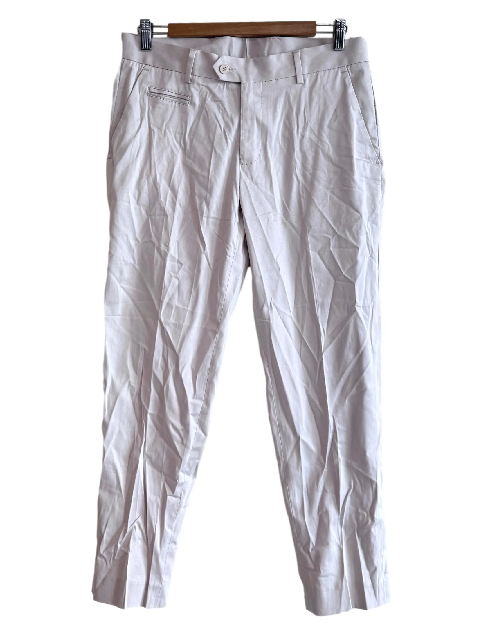 Beige Skinny Trousers