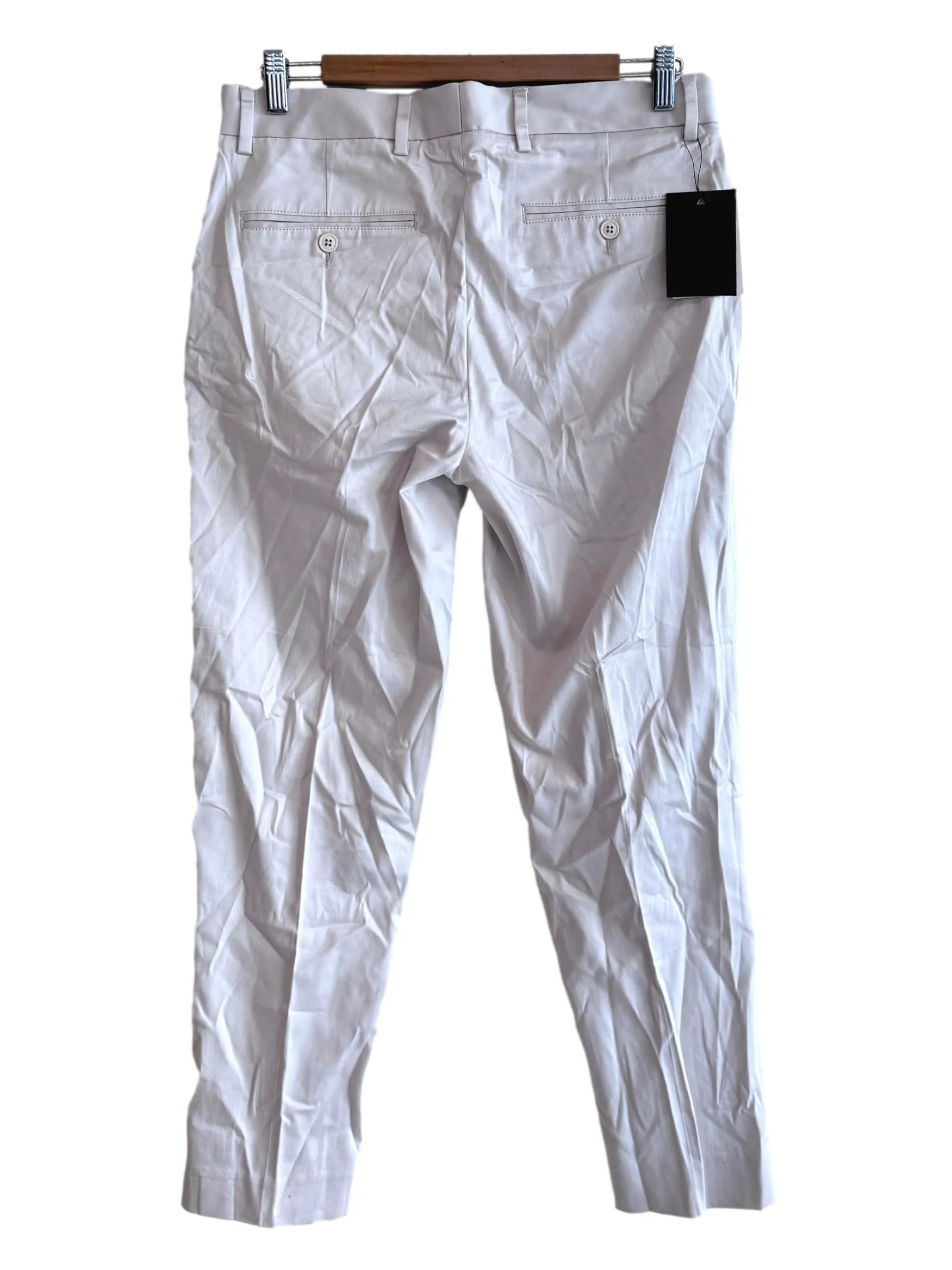 Beige Skinny Trousers