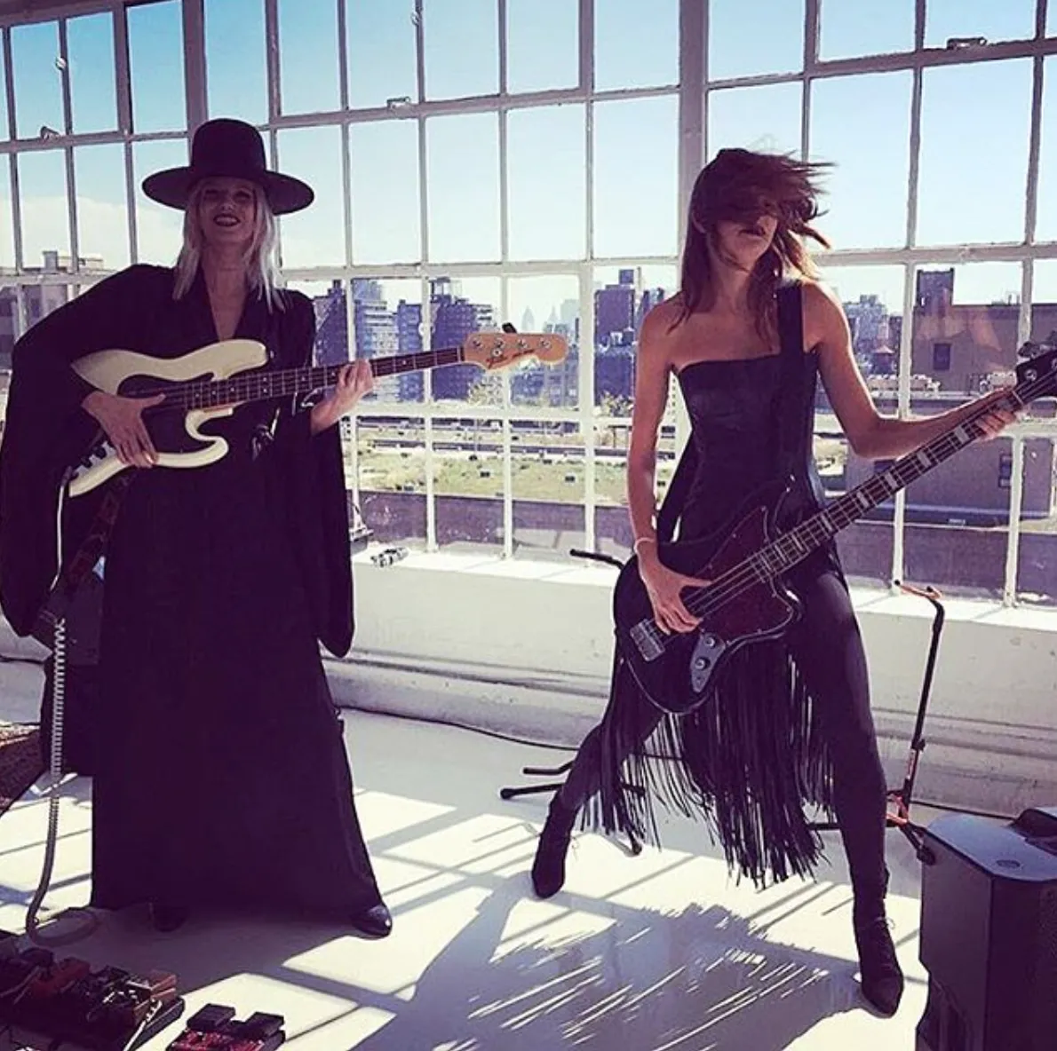 'Belt of Venus' Leather Fringe Corset Dress