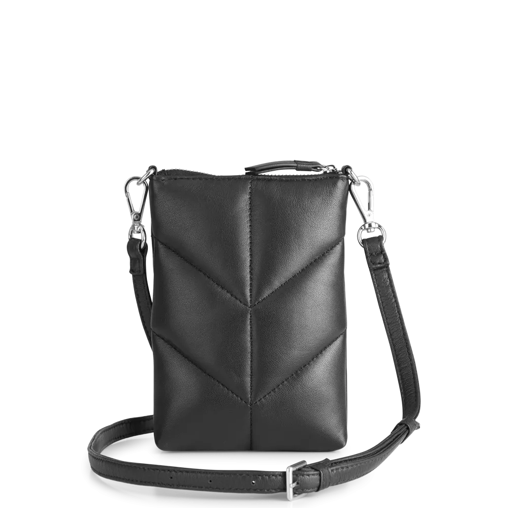 BerthaMBG Mobile Bag, Chevron Puffer