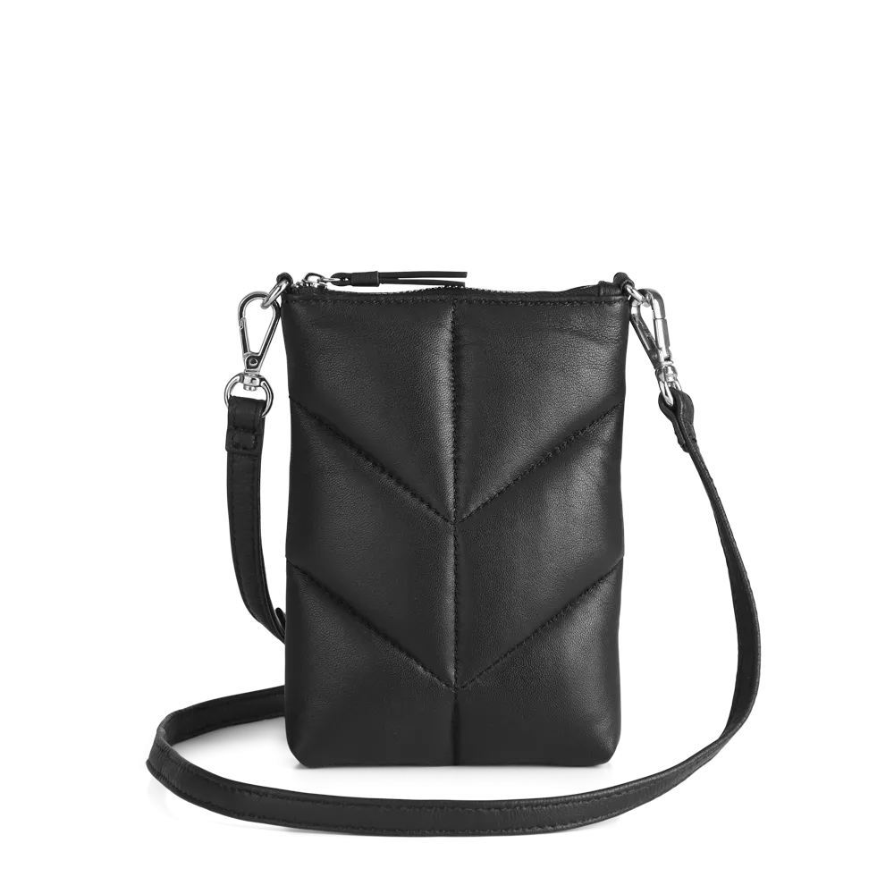 BerthaMBG Mobile Bag, Chevron Puffer
