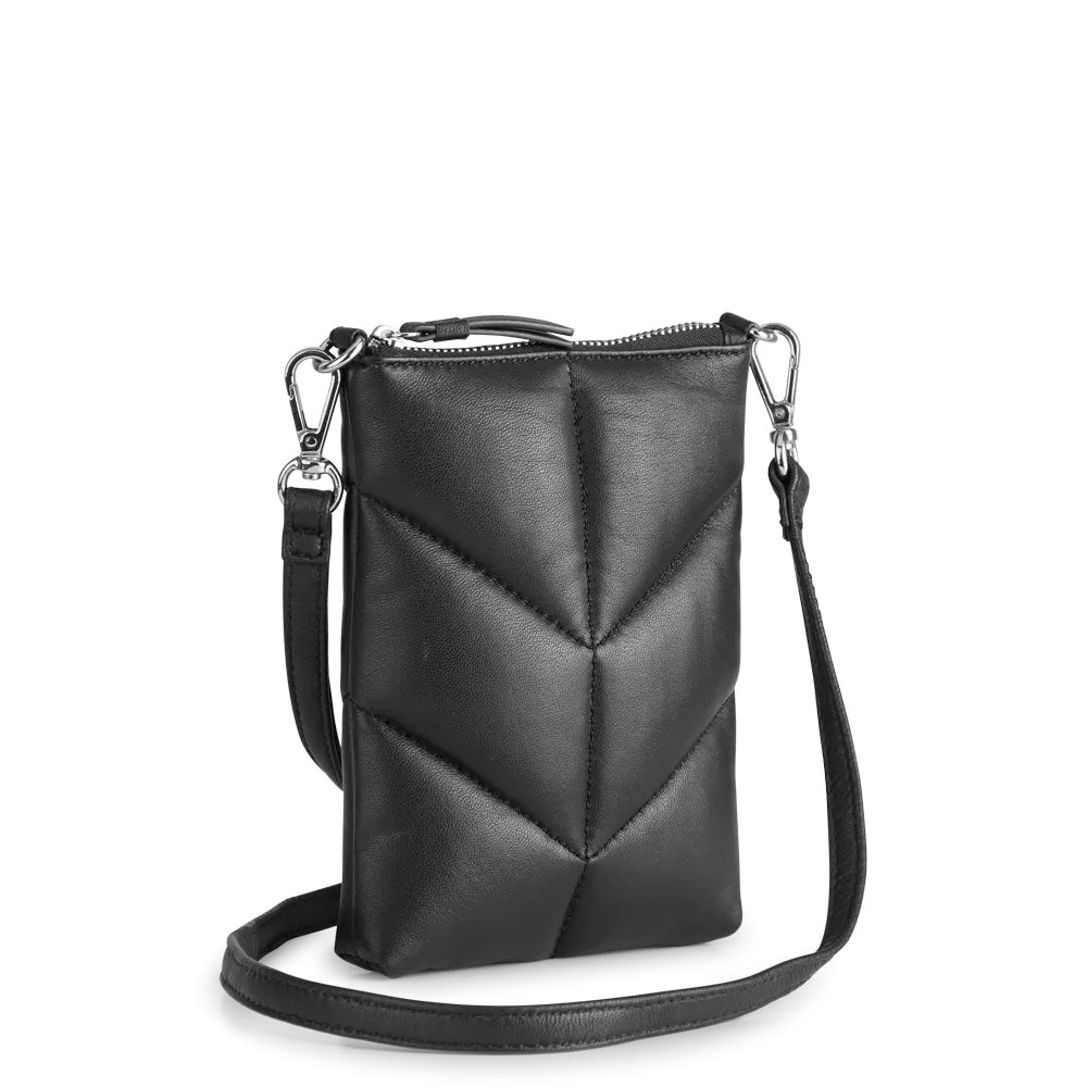 BerthaMBG Mobile Bag, Chevron Puffer