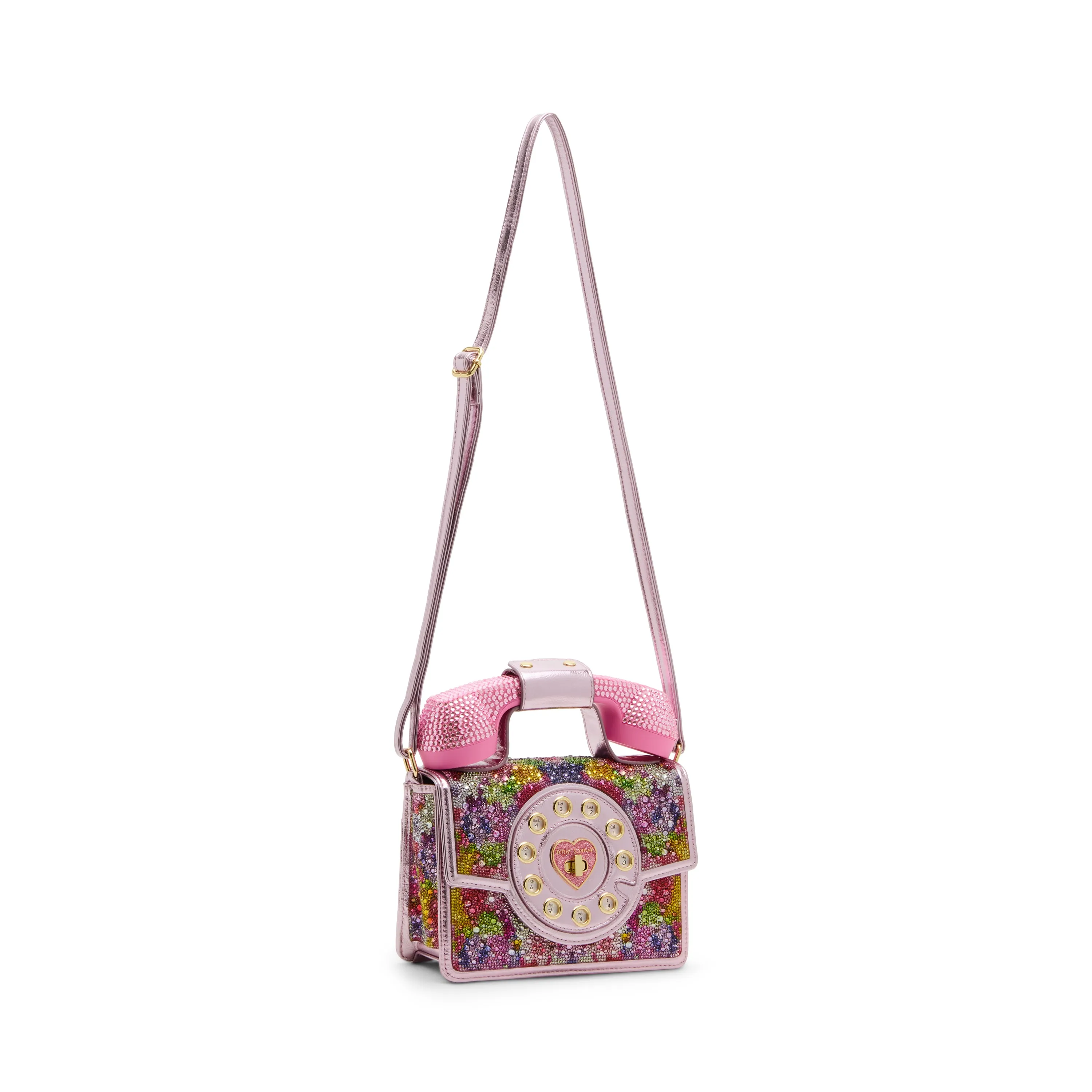 Betsey Johnson Kitsch Kaleidoscope Floral Phone Crossbody Bag