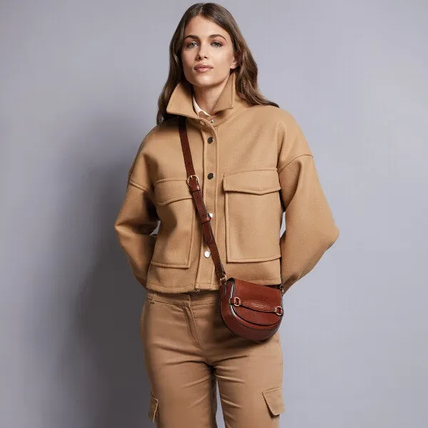 BETTINA CROSSBODY LEATHER BAG