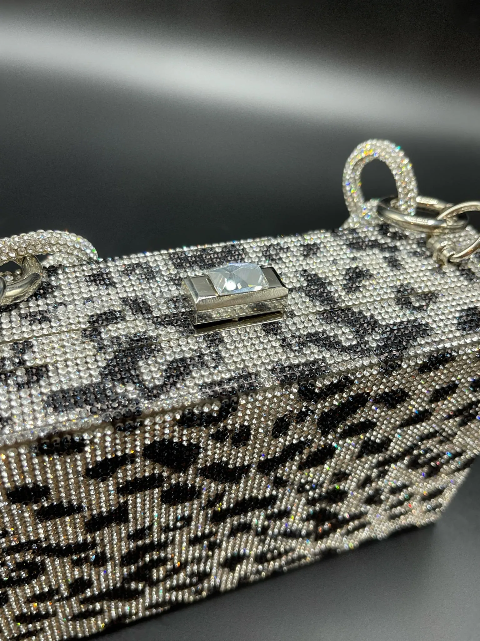 Black and Silver Cheetah