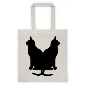 Black Cats Lucky Kitty Tote bag