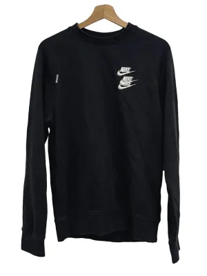 Black Triple Swoosh Sweater