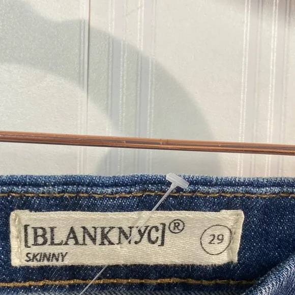 Blank NYC Patchwork Blue Jeans Sz 29