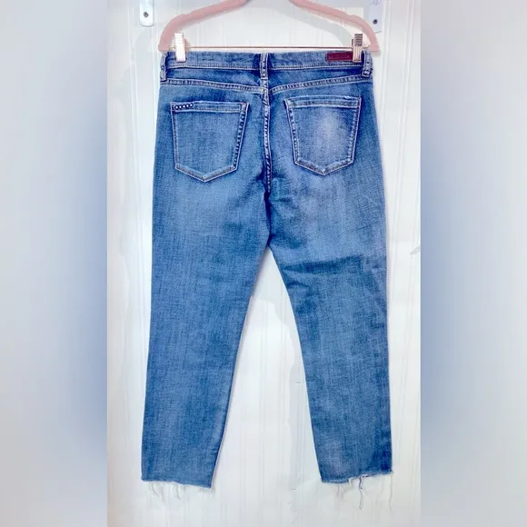 Blank NYC Patchwork Blue Jeans Sz 29