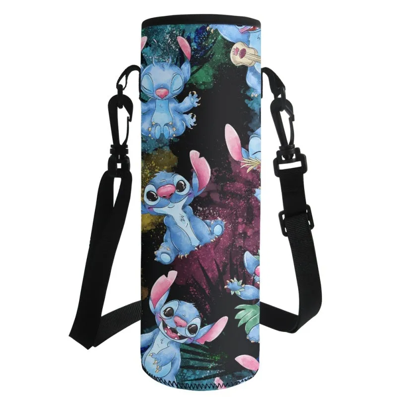 Blue Alien Water Bottle Carrier Bag- - Preorder - ETA Early Aug. 2024