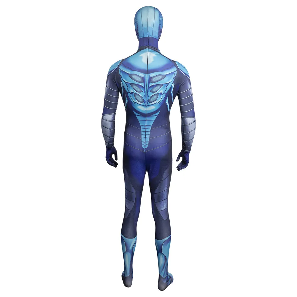 Blue Beetle Jaime Reyes Cosplay Costume Jumpsuit Halloween Carnival
