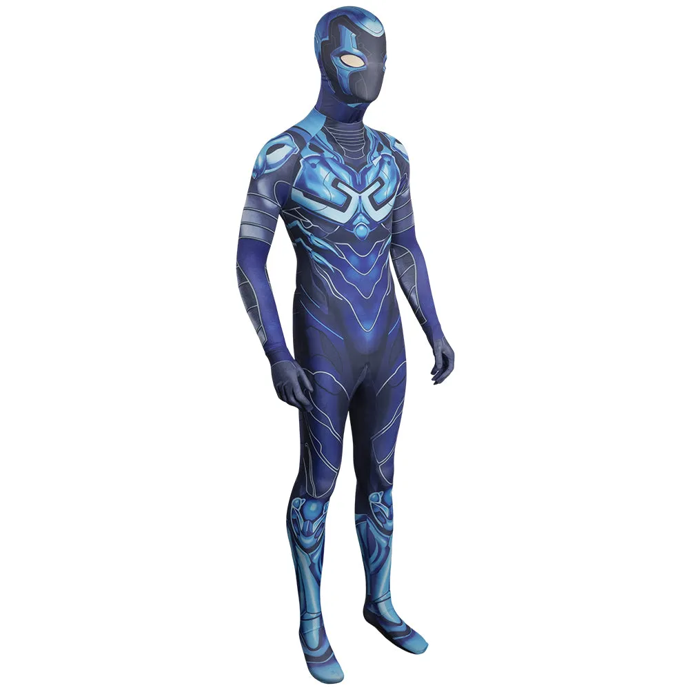 Blue Beetle Jaime Reyes Cosplay Costume Jumpsuit Halloween Carnival
