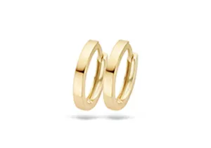 Blush - Boucles d'oreilles créoles - Or Jaune 14k (7202YGO)