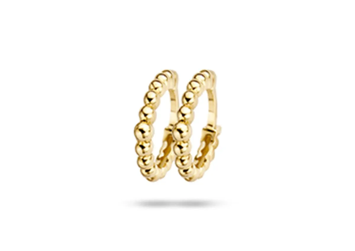 Blush - Boucles d'oreilles créoles - Or Jaune 14k (7230YGO)