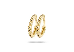 Blush - Boucles d'oreilles créoles - Or Jaune 14k (7230YGO)