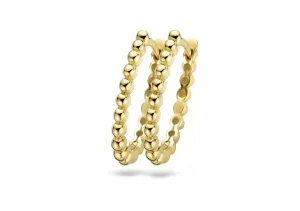 Blush - Boucles d'oreilles créoles - Or Jaune 14k (7272YGO)