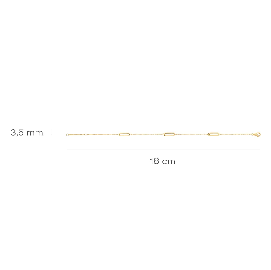Blush - Bracelet - Or Jaune 14k (2179YGO)