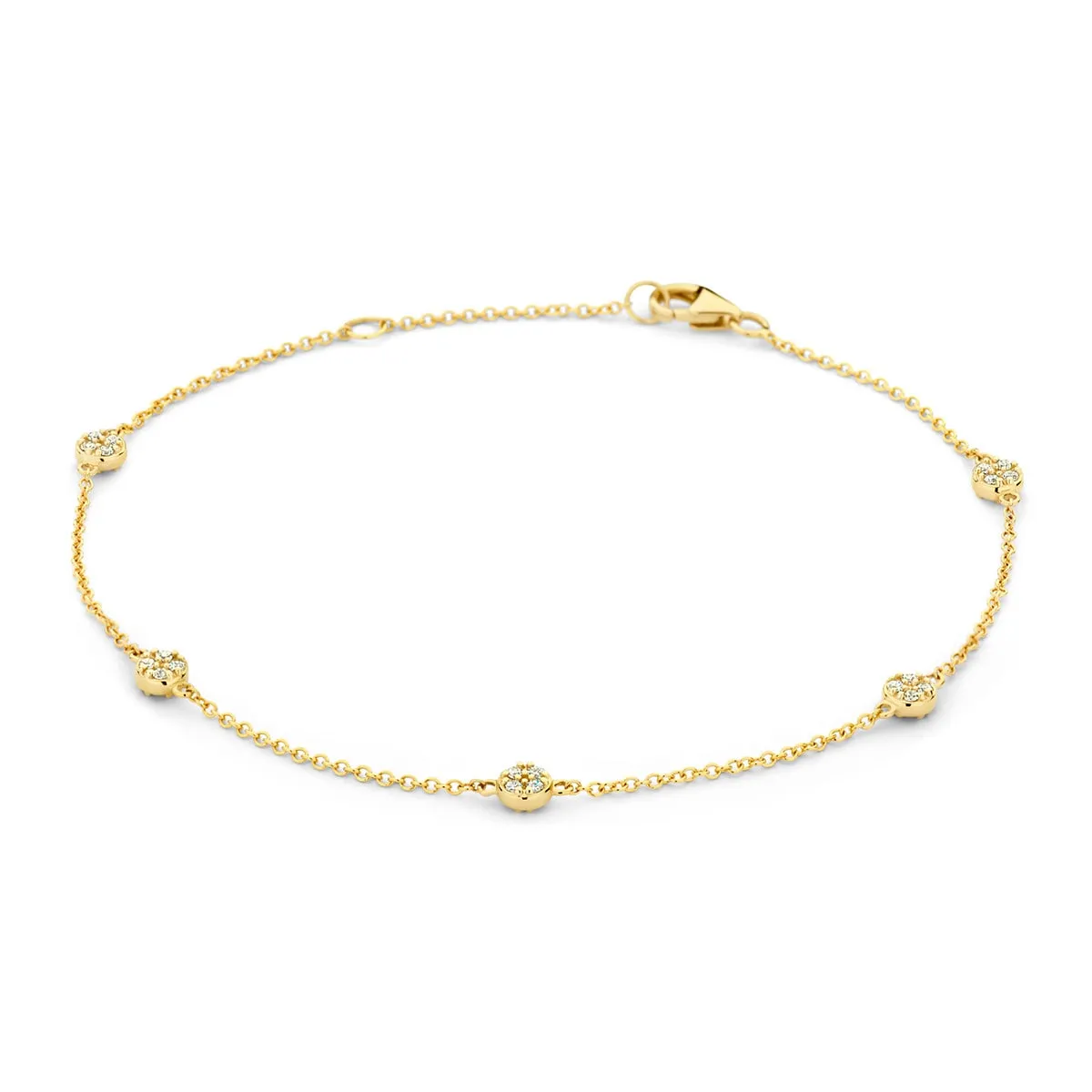 Blush - Bracelet - Or Jaune 14k, zircon (2213YZI)