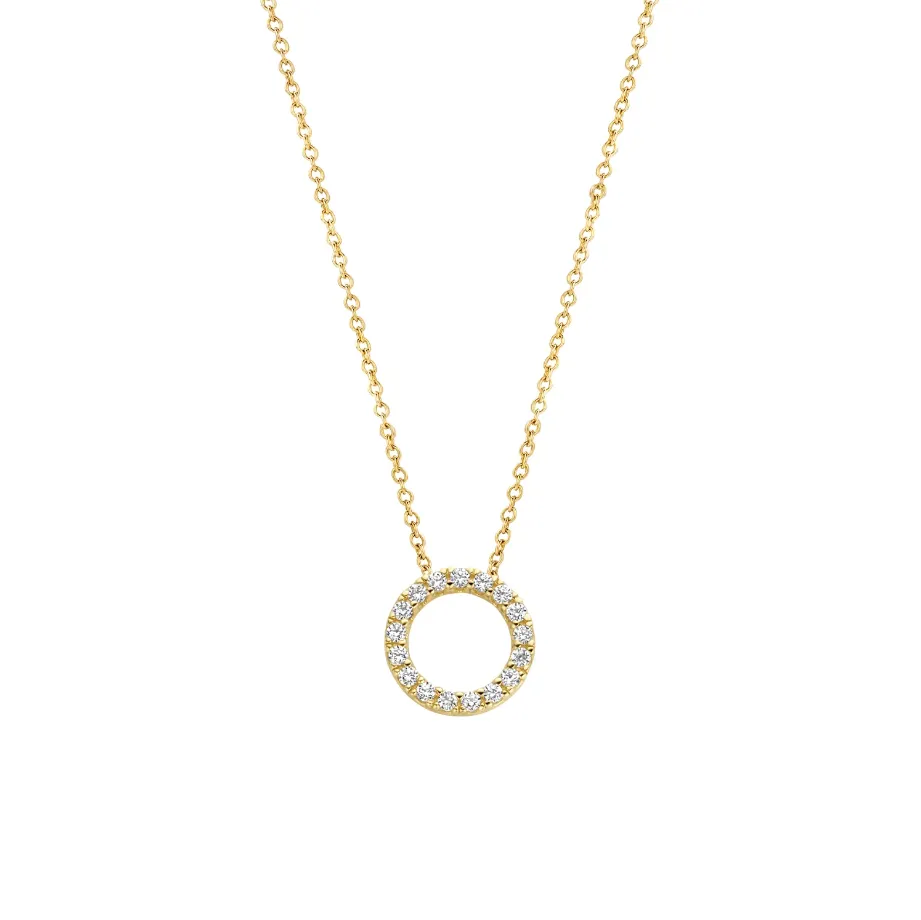 Blush - Collier - Or Jaune 14k, zircon (3065BZI)