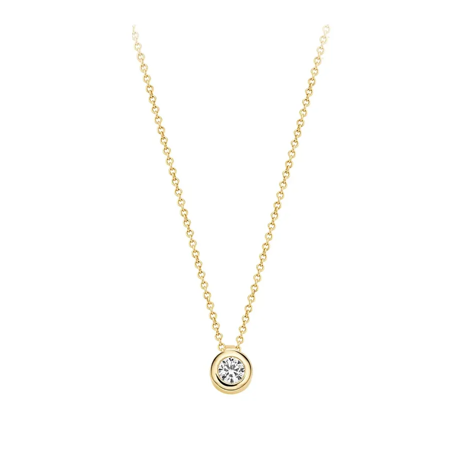 Blush - Collier - Or Jaune 14k, zircon (3067YZI)
