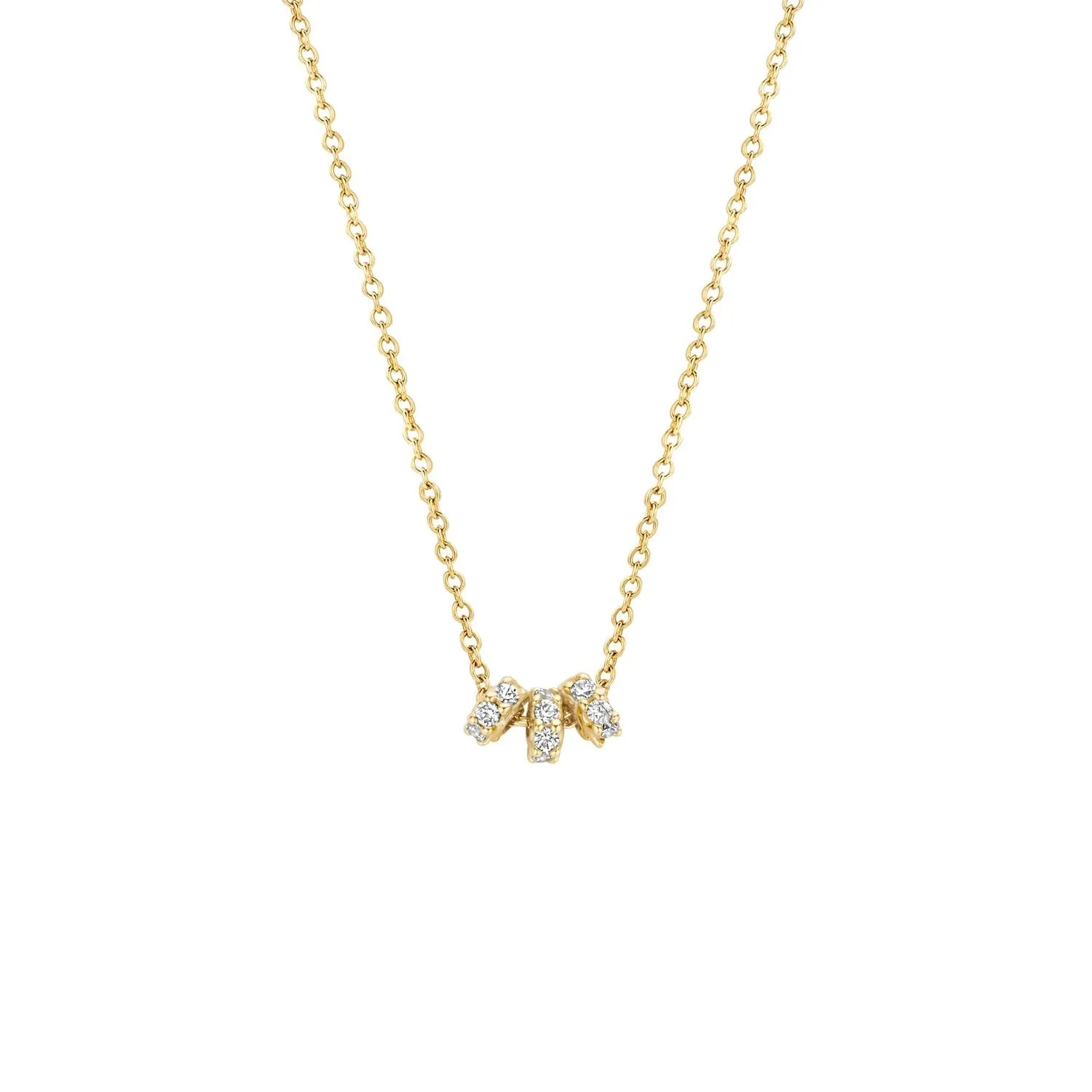 Blush - Collier - Or Jaune 14k, zircon (3136YZI)