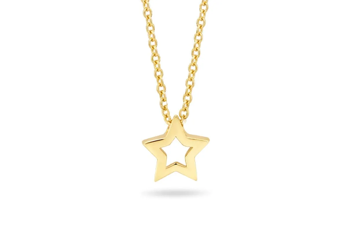 Blush - Collier étoile - Or Jaune 14k (3151YGO)